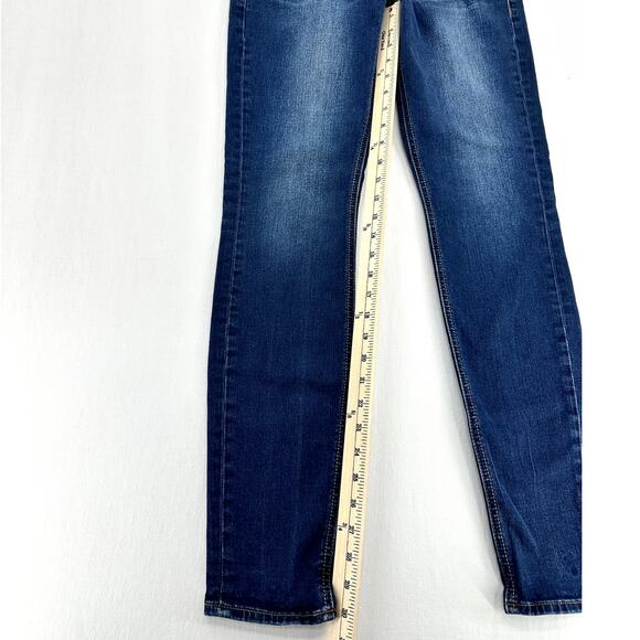 Vintage Gramicci Performance Denim Jeans Mid Rise Skinny Women's size 4 - Picture 2 of 8